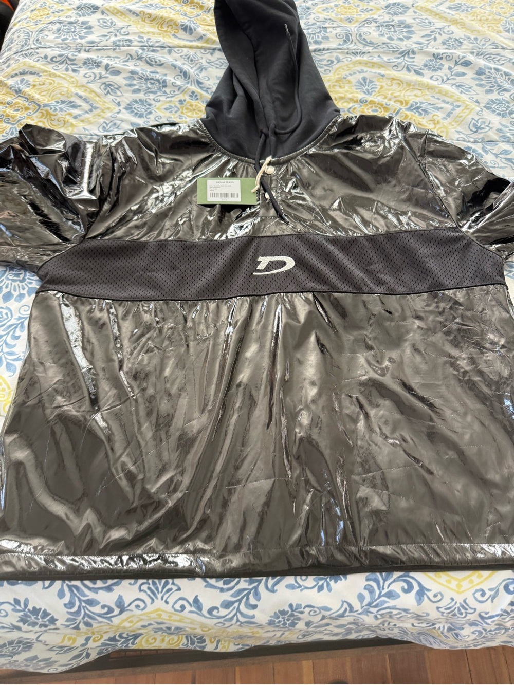 Dri-FIT Black Hooded Zip-Up Sweater